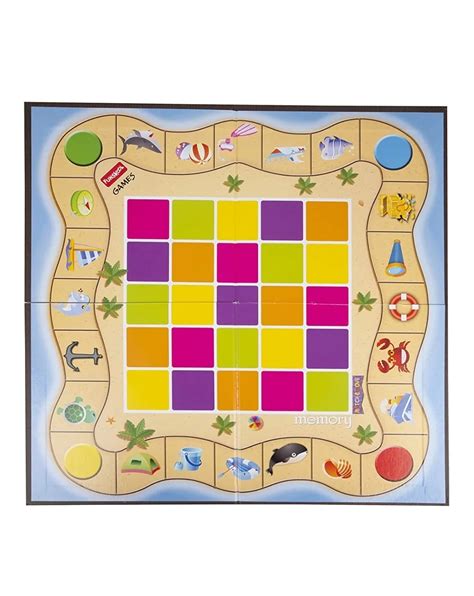 Funskool Match and Move Memory Game MultiColour