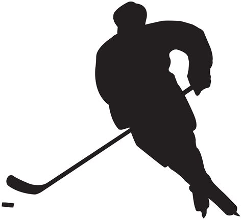Ice Hockey Player Clip art - Hockey Player Silhouette PNG Clip Art png ...