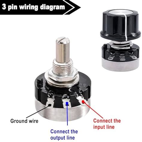 Taiss/2pcs RV24YN20S Potentiometer 100 ohm Single India | Ubuy