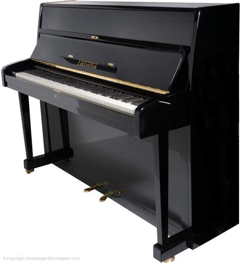 Klavier - Bechstein kaufen. C. Bechstein 118 schwarz poliert Konsole ...