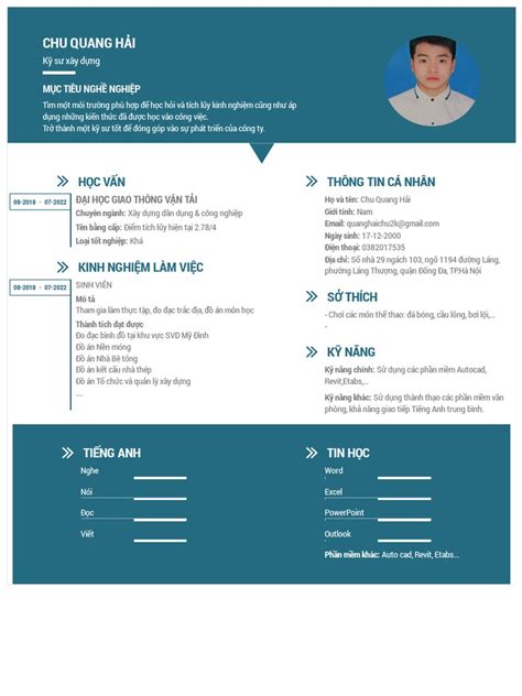 Image result for cv en html et css tutorial