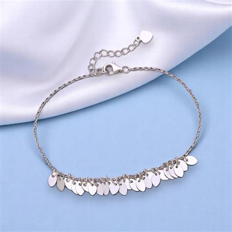 Taraash 925 Sterling Silver Charm Bracelet For Women