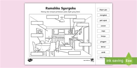 Lembaran Kerja - Di Dapur