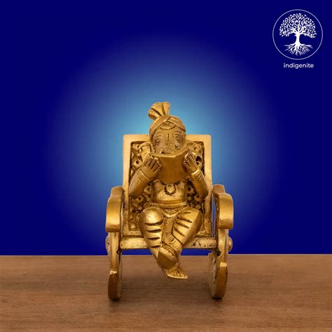 Buy Lord Ganesh Idol | Brass Statue | Indigenite