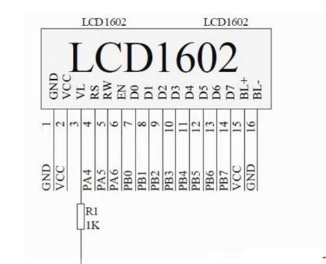 lcd1602显示电路图(两款lcd1602液晶显示电路原理图)-拍明芯城