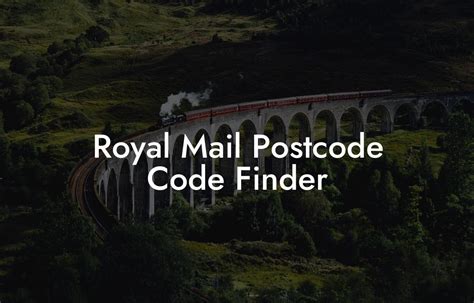 Royal Mail Postcode Finder 的图像结果
