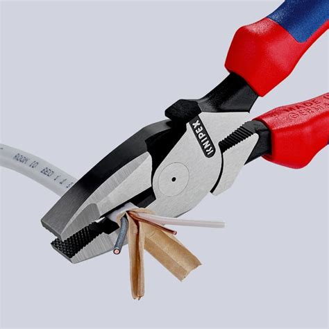 09 02 240 T Knipex | Knipex Combination Pliers, 240 mm Overall ...