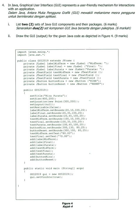 Image result for Java Graphical User Interface Example