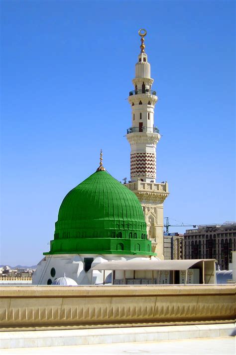 medina shareef.madina tul munawarah.MADINA'SHARIF. GUMBAD E KHIZRA ...