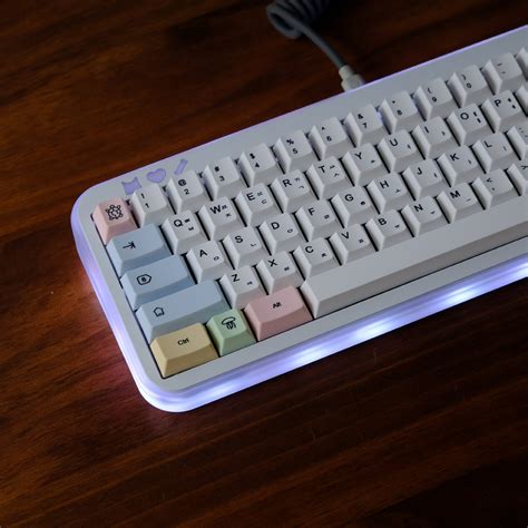 Chalk 1.7mm Thick Cherry PBT Keycaps – CuriosityCaps