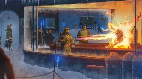 Cool Poster Art For John Carpenter's THE THING "Nightthing" By Artist ...