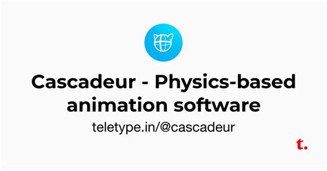 Cascadeur - Physics-based animation software — Teletype