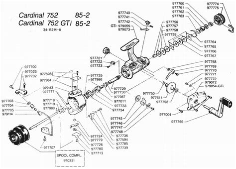 Image result for Zebco Exploded-View