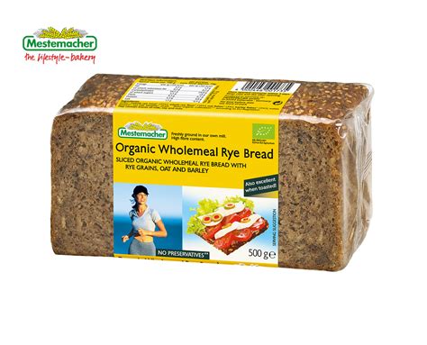 Organic Wholemeal Rye Bread – Mestemacher