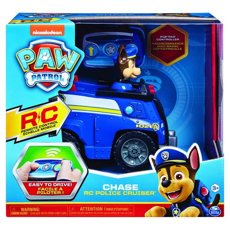 Buy Paw Patrol 6054190 Chase Remote Control Cruiser with 2-way Steering ...