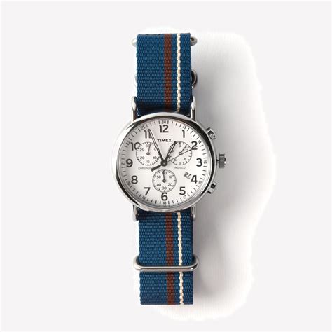 Timex Weekender Chronograph Watch – Nylon Strap | Bespoke Post