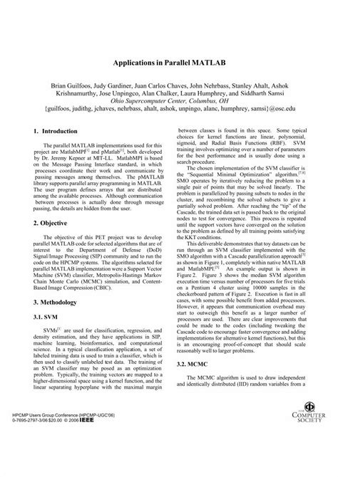 MATLAB Parallel for Loop 的图像结果