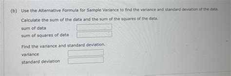 Image result for Variance Alternative Formula