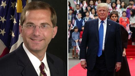 Trump to nominate ex-pharmaceutical executive Azar for secretary of ...