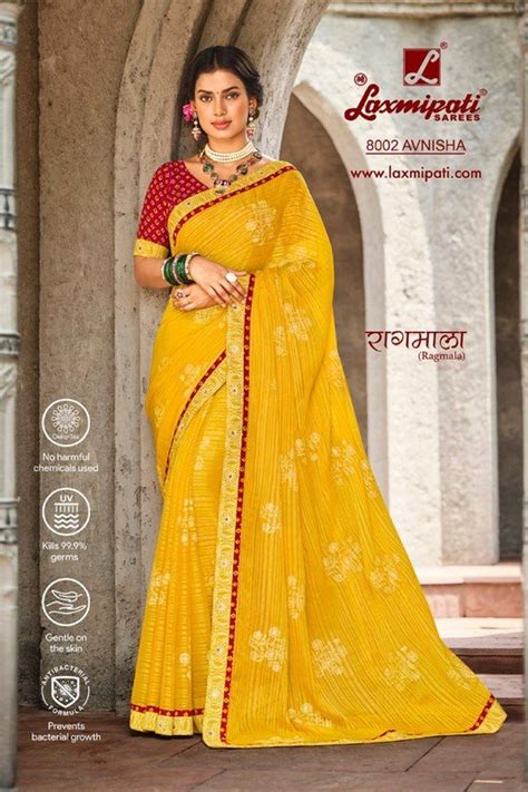 Laxmipati Ragmala 8002 Yellow Brasso Saree – SANSKAR