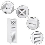 Buy Small Bathroom Storage Corner Floor Cabinet with Door And Shelf ...