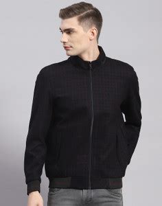 MONTE CARLO Full Sleeve Checkered Men Jacket - Buy MONTE CARLO Full ...