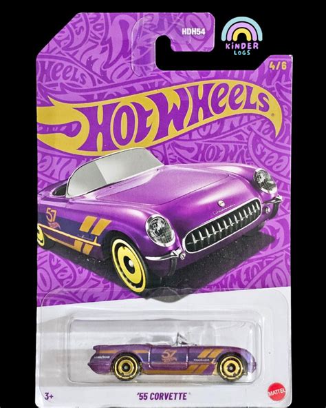 57th Anniversary Hot Wheels 1955 Chevrolet Corvette - Buy At Kinder Logs