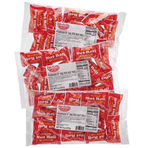 Pearson's Mini Nut Rolls, 8 oz., Set of 3 - Walter Drake