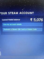 Valve Corporation Inr 500 Steam Wallet Code (Digital Code- Email ...