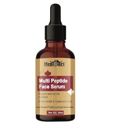 Mensport Multi Peptide Face Serum for Ageless Younger Skin | Collagen ...