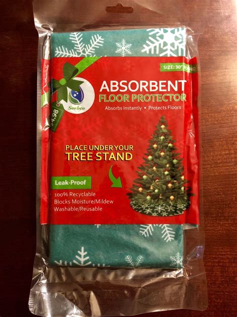 Sorbco Leak-Proof Absorbent Floor Protector Christmas Tree Mat - NEW ...