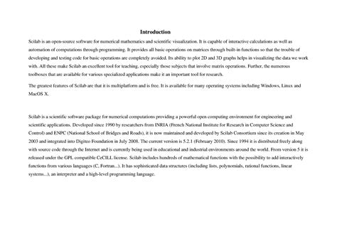 Scilab manual - Introduction Scilab is an open-source software for ...