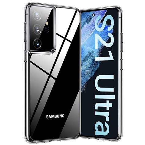 JGD PRODUCTS for Samsung Galaxy S21 Ultra Premium Transparent Hybrid ...