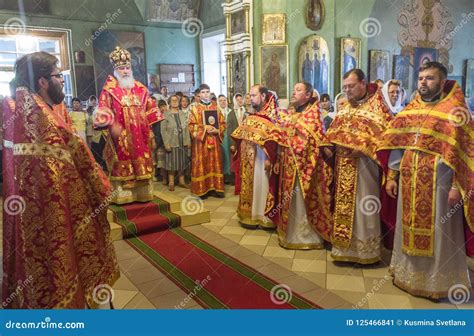The Metropolitan Celebrated the Divine Liturgy in the Russian Orthodox ...