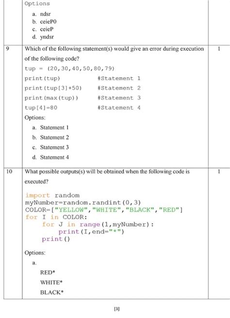 Image result for Class 12 Computer Science Exam Pattern
