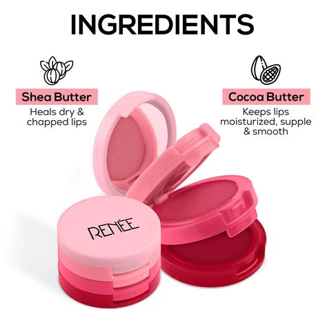 RENEE Glam Stack 3-In-1 Lip & Cheek Tint, 4.5gm – Zivanyaa