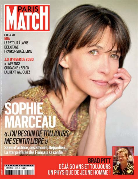 Sophie Marceau - Paris Match 12/28/2023 Issue • CelebMafia