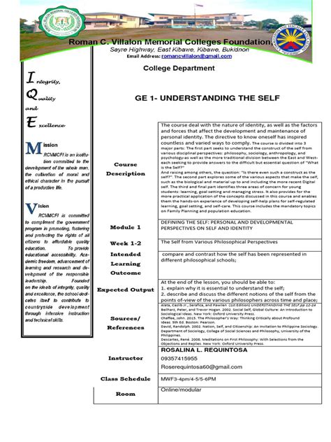 Image result for Understanding the Self Module 1