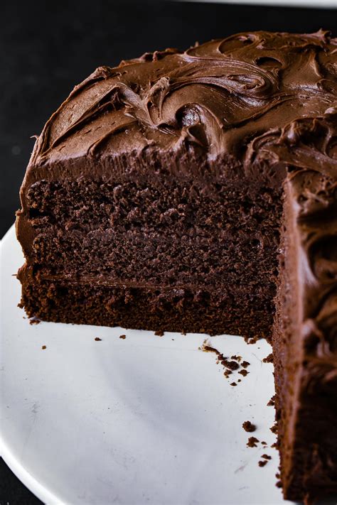 Moist Chocolate Layer Cake Recipe