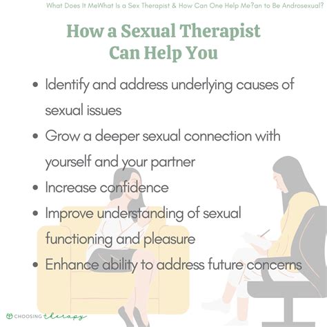 What Does a Sex Therapist Do?