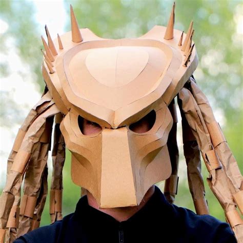 Image result for Custom Predator Mask Cut Out