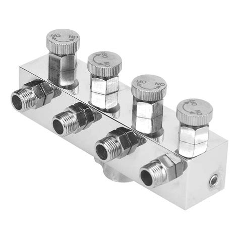 Air Airbrush Hose Connector-Multi-Function Adjustable Aluminium Air ...
