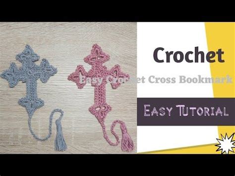 Image result for Crochet Cross Bookmark Tutorial