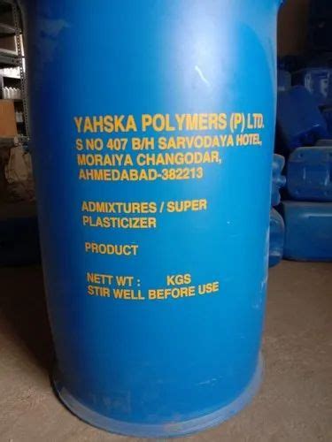 Concrete Admixture - SNF Liquid (Naphthalene Sulphonate Formaldehyde ...