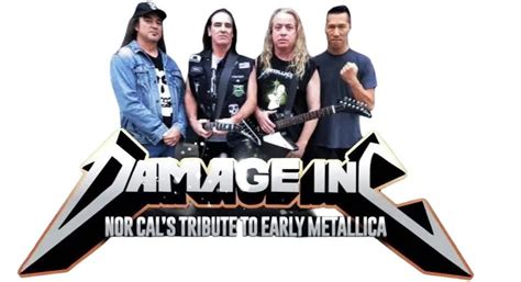 Damage Inc tribute to Cliff Burton era Metallica w/ Ancient Mariner ...