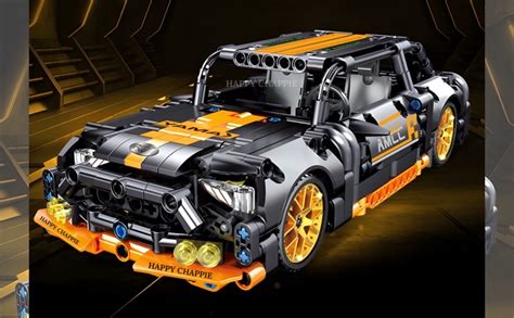 HAPPY CHAPPIE - Mechanical Rally Racing Car Building Blocks Set (520 ...