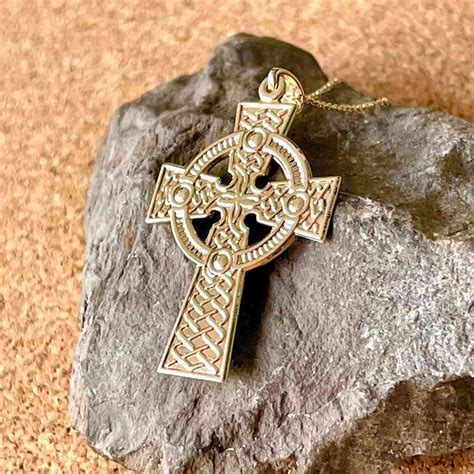 Irish Celtic Cross Necklace