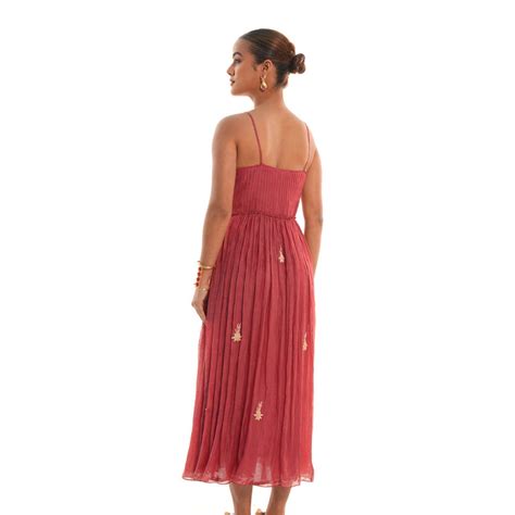 Marine Strapped Dress – Brahmandindia