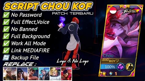 Image result for Chou KOF Script No Password
