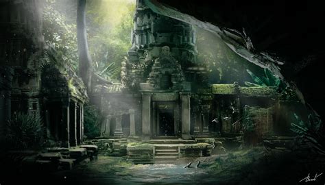 The Lost Temple by Borisut Chamnan | Jungle temple, Jungle art, Dslr ...